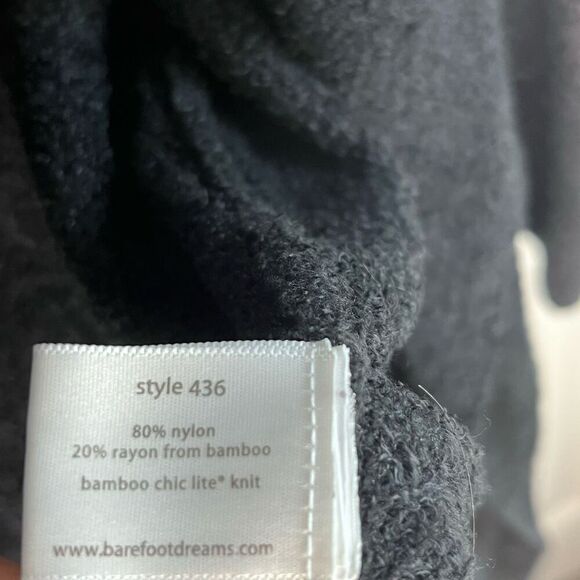 Bamboo Barefoot Dreams Cozychic Lite Calypso Wrap Cardigan Size Large / Extra La - Picture 6 of 6